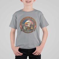 USA 250th Anniversary Emblem 1776 2026 T Shirt For Kid Patriotic Seal with Bald Eagle Liberty Bell Statue of Liberty