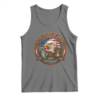 USA 250th Anniversary Emblem 1776 2026 Tank Top Patriotic Seal with Bald Eagle Liberty Bell Statue of Liberty