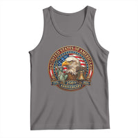 USA 250th Anniversary Emblem 1776 2026 Tank Top Patriotic Seal with Bald Eagle Liberty Bell Statue of Liberty