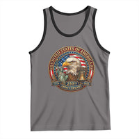 USA 250th Anniversary Emblem 1776 2026 Tank Top Patriotic Seal with Bald Eagle Liberty Bell Statue of Liberty