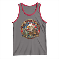 USA 250th Anniversary Emblem 1776 2026 Tank Top Patriotic Seal with Bald Eagle Liberty Bell Statue of Liberty