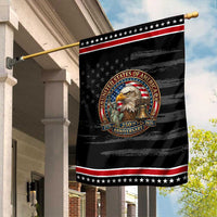 USA 250th Anniversary Emblem 1776 2026 Garden Flag Patriotic Seal with Bald Eagle Liberty Bell Statue of Liberty