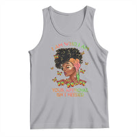 Afro Black Queen Tank Top I Am Who I Am Your Approval Isn't Needed