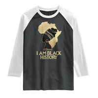 I Am Black History Raglan Shirt Black Girls African American