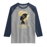 I Am Black History Raglan Shirt Black Girls African American