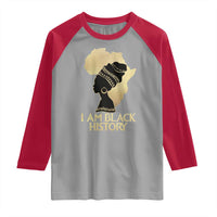 I Am Black History Raglan Shirt Black Girls African American