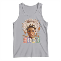 Black Educated HBCU Tank Top Headstrong Blessed Confident Undaunted