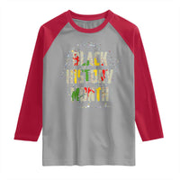 Black History Month Raglan Shirt African American Pride