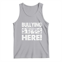 Pink Shirt Day Tank Top Bullying Stops Here Stand Up To Bullies