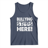 Pink Shirt Day Tank Top Bullying Stops Here Stand Up To Bullies
