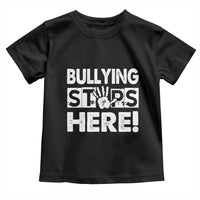 Pink Shirt Day Toddler T Shirt Bullying Stops Here Stand Up To Bullies