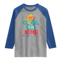 Pink Shirt Day Raglan Shirt It's Cool To Be Kind Anti Bullying Choose Kindness