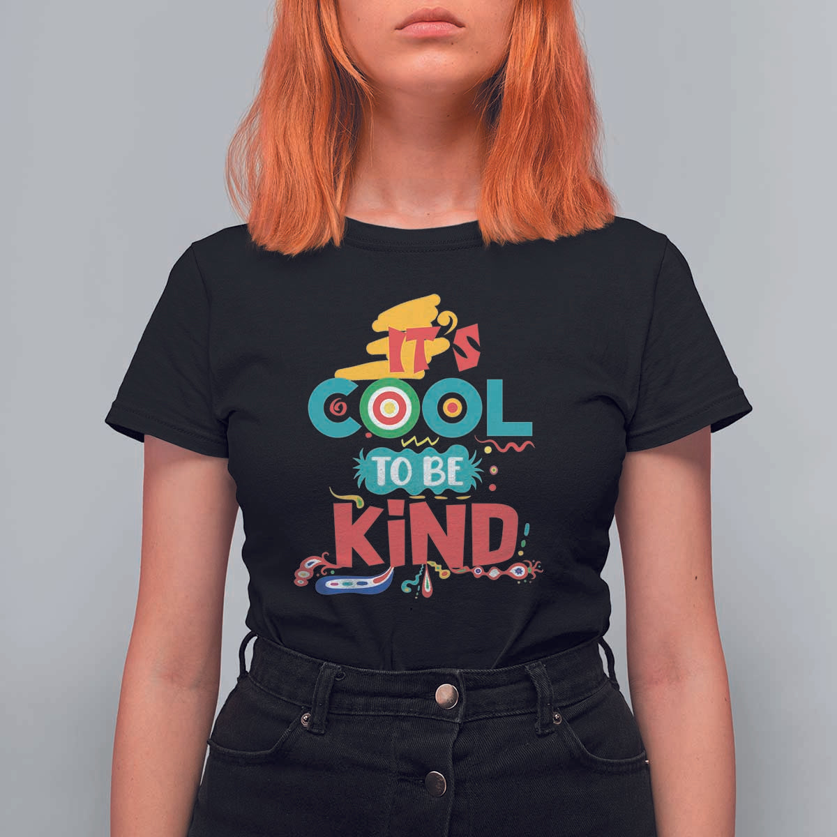 Pink Shirt Day T Shirt For Women It's Cool To Be Kind Anti Bullying Choose Kindness