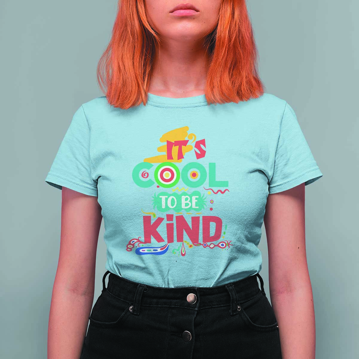 Pink Shirt Day T Shirt For Women It's Cool To Be Kind Anti Bullying Choose Kindness