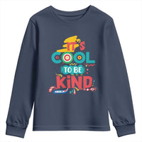 Pink Shirt Day Youth Sweatshirt It's Cool To Be Kind Anti Bullying Choose Kindness