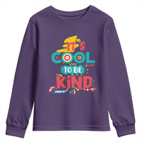 Pink Shirt Day Youth Sweatshirt It's Cool To Be Kind Anti Bullying Choose Kindness