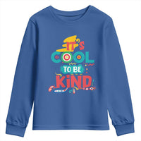 Pink Shirt Day Youth Sweatshirt It's Cool To Be Kind Anti Bullying Choose Kindness
