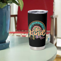 Pink Shirt Day Tumbler Cup In A World Where You Can Be Anything Be Kind Rainbow Choose Kindness