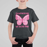 Pink Shirt Day T Shirt For Kid On Wednesdays We Wear Pink Anti Bullying Butterfly