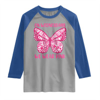 Pink Shirt Day Raglan Shirt On Wednesdays We Wear Pink Anti Bullying Butterfly