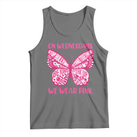 Pink Shirt Day Tank Top On Wednesdays We Wear Pink Anti Bullying Butterfly