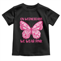 Pink Shirt Day Toddler T Shirt On Wednesdays We Wear Pink Anti Bullying Butterfly