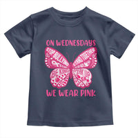 Pink Shirt Day Toddler T Shirt On Wednesdays We Wear Pink Anti Bullying Butterfly