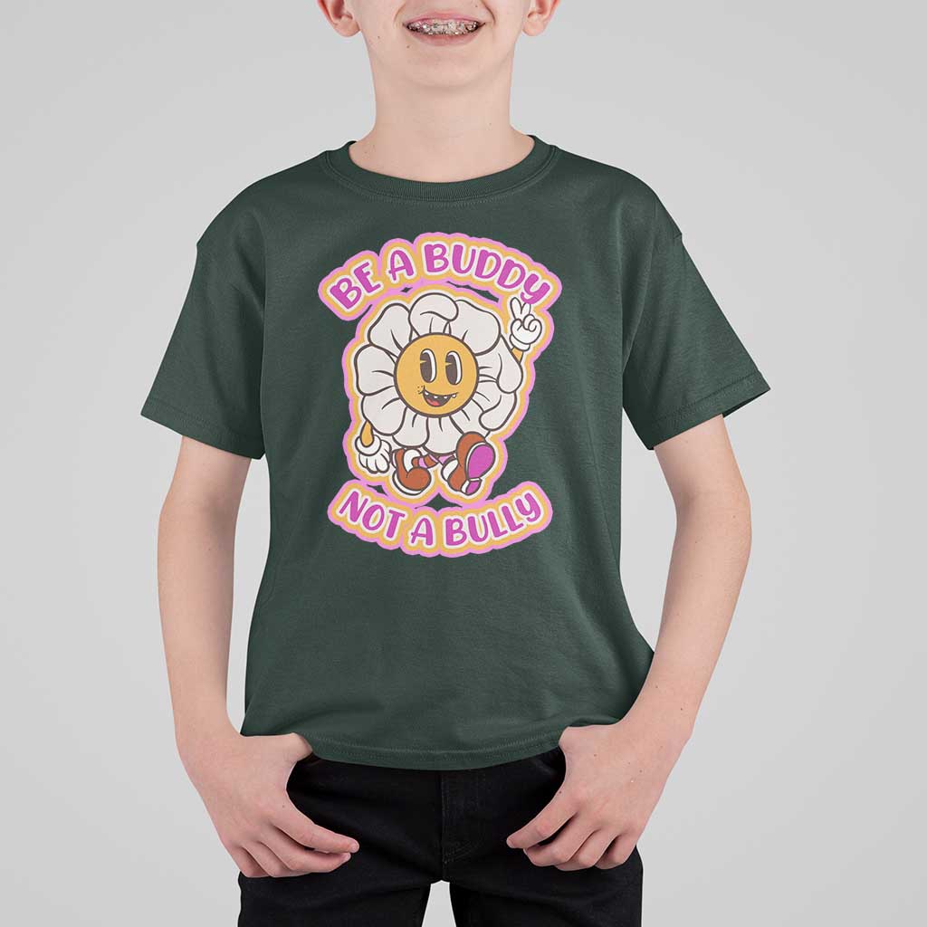 Pink Shirt Day T Shirt For Kid Be A Buddy Not A Bully Anti Bullying Funny Wordplay
