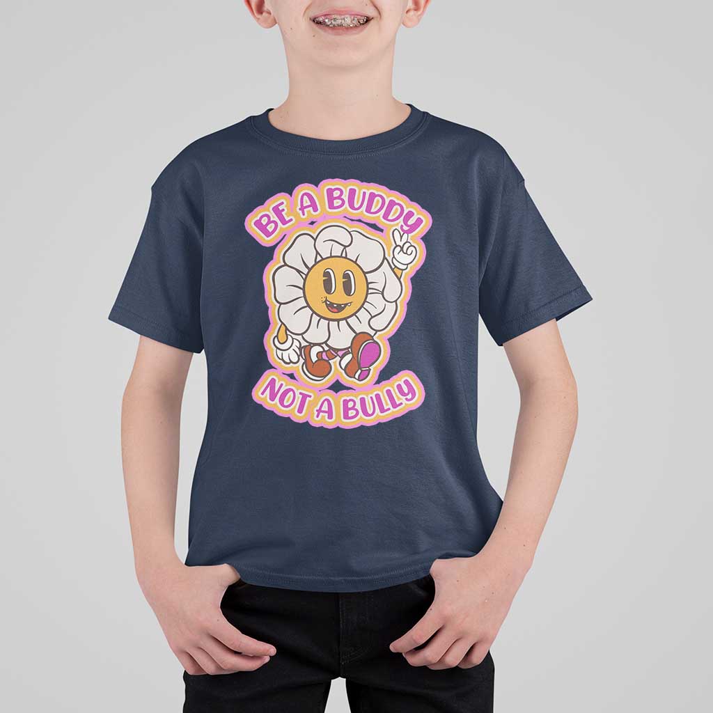 Pink Shirt Day T Shirt For Kid Be A Buddy Not A Bully Anti Bullying Funny Wordplay