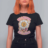 Pink Shirt Day T Shirt For Women Be A Buddy Not A Bully Anti Bullying Funny Wordplay