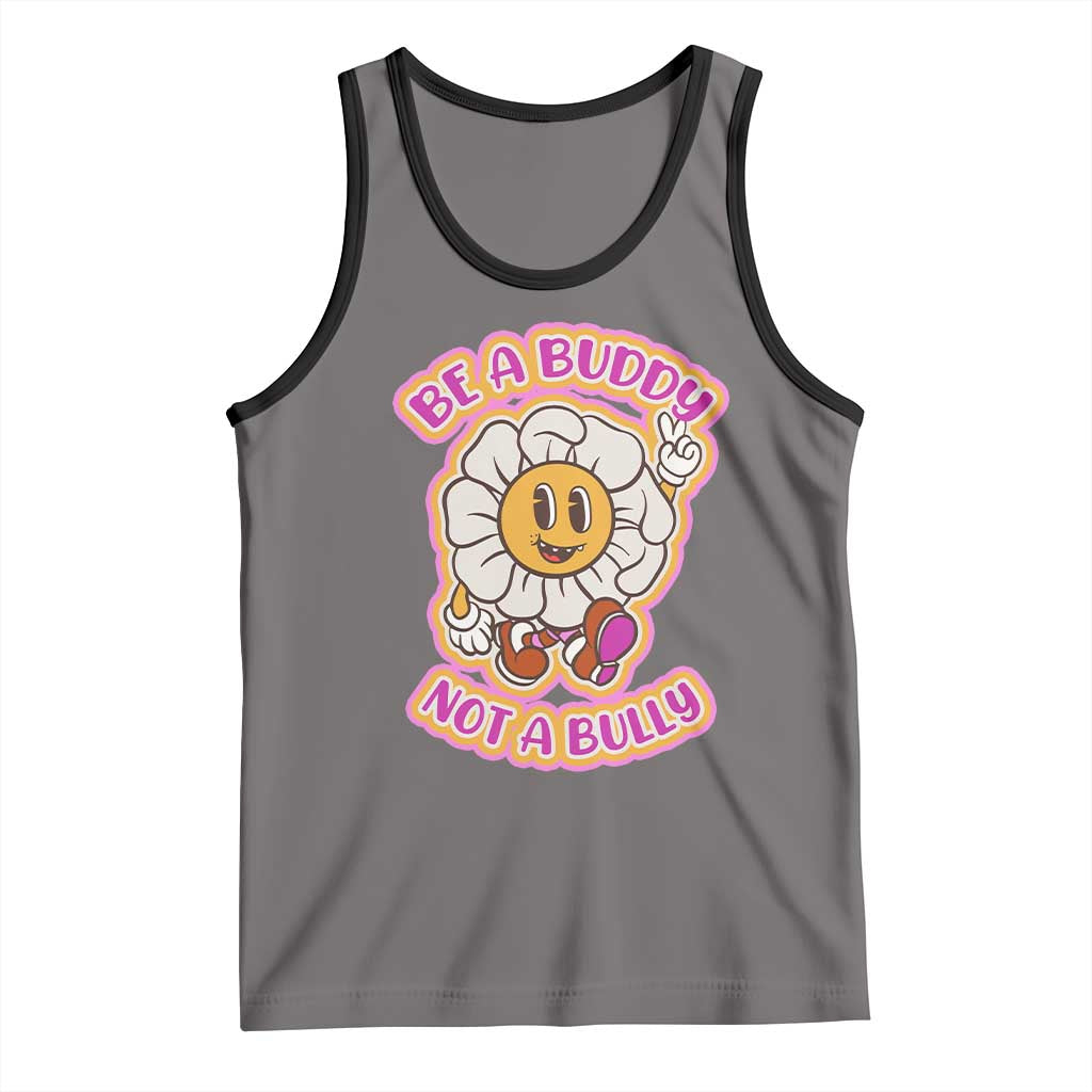 Pink Shirt Day Tank Top Be A Buddy Not A Bully Anti Bullying Funny Wordplay