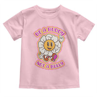 Pink Shirt Day Toddler T Shirt Be A Buddy Not A Bully Anti Bullying Funny Wordplay