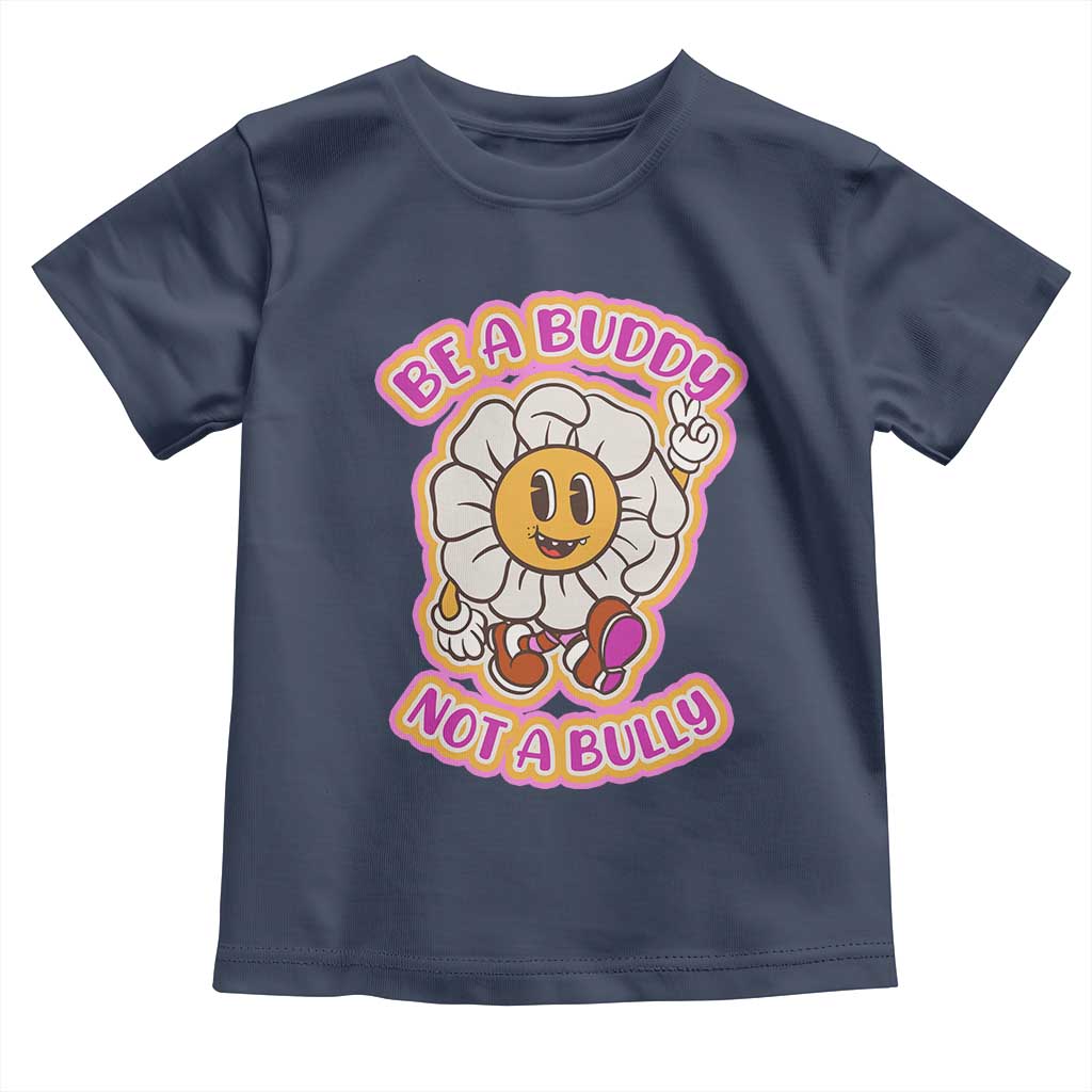 Pink Shirt Day Toddler T Shirt Be A Buddy Not A Bully Anti Bullying Funny Wordplay