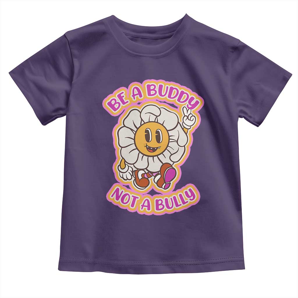 Pink Shirt Day Toddler T Shirt Be A Buddy Not A Bully Anti Bullying Funny Wordplay