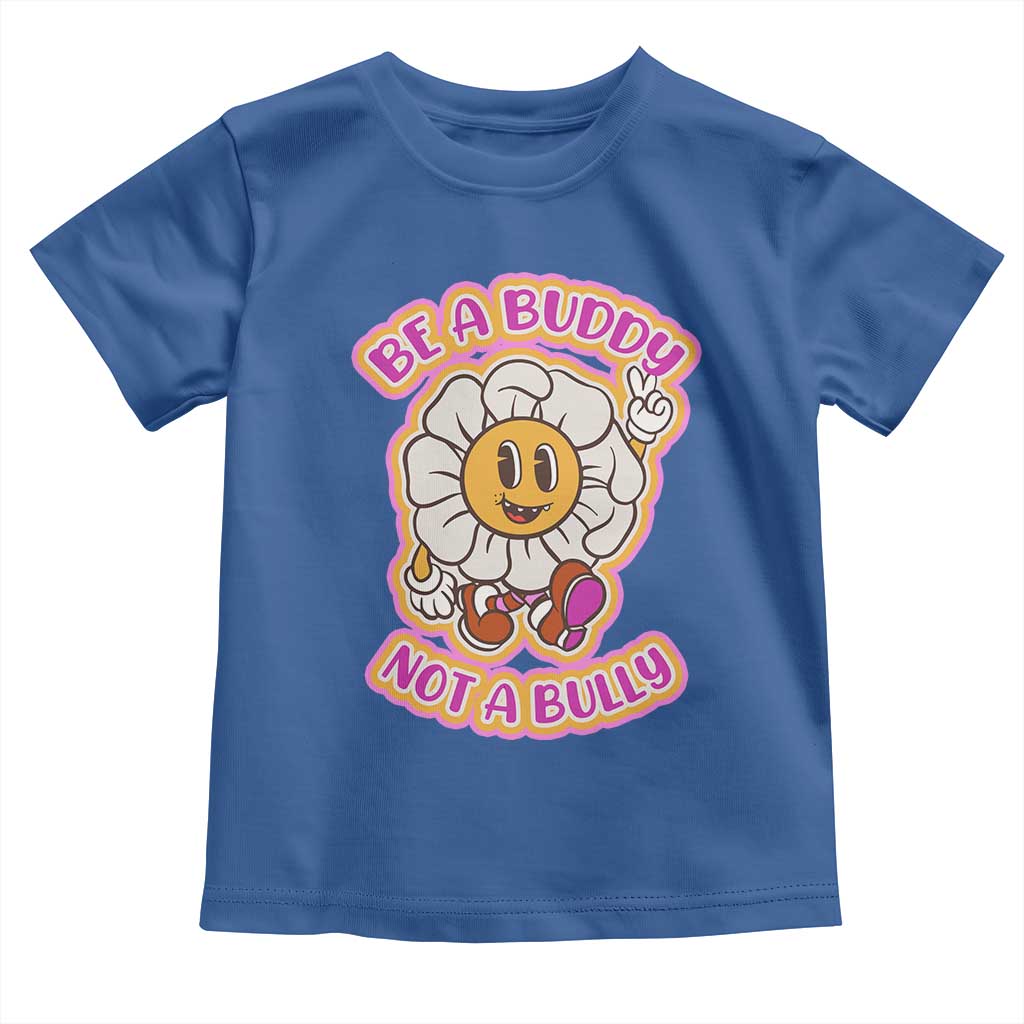 Pink Shirt Day Toddler T Shirt Be A Buddy Not A Bully Anti Bullying Funny Wordplay