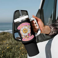 Pink Shirt Day Tumbler With Handle Be A Buddy Not A Bully Anti Bullying Funny Wordplay