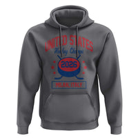 United States Hockey Champs 2026 Milan Italy Hoodie Patriotic USA Gold Medal Winter Games Fan