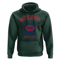United States Hockey Champs 2026 Milan Italy Hoodie Patriotic USA Gold Medal Winter Games Fan