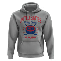 United States Hockey Champs 2026 Milan Italy Hoodie Patriotic USA Gold Medal Winter Games Fan
