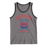 United States Hockey Champs 2026 Milan Italy Tank Top Patriotic USA Gold Medal Winter Games Fan