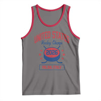United States Hockey Champs 2026 Milan Italy Tank Top Patriotic USA Gold Medal Winter Games Fan