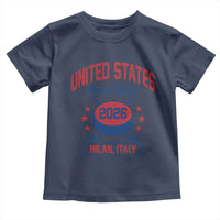 United States Hockey Champs 2026 Milan Italy Toddler T Shirt Patriotic USA Gold Medal Winter Games Fan