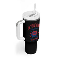 United States Hockey Champs 2026 Milan Italy Tumbler With Handle Patriotic USA Gold Medal Winter Games Fan