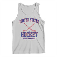 United States Hockey 2026 Champions Tank Top Patriotic USA Ice Hockey Victory Fan