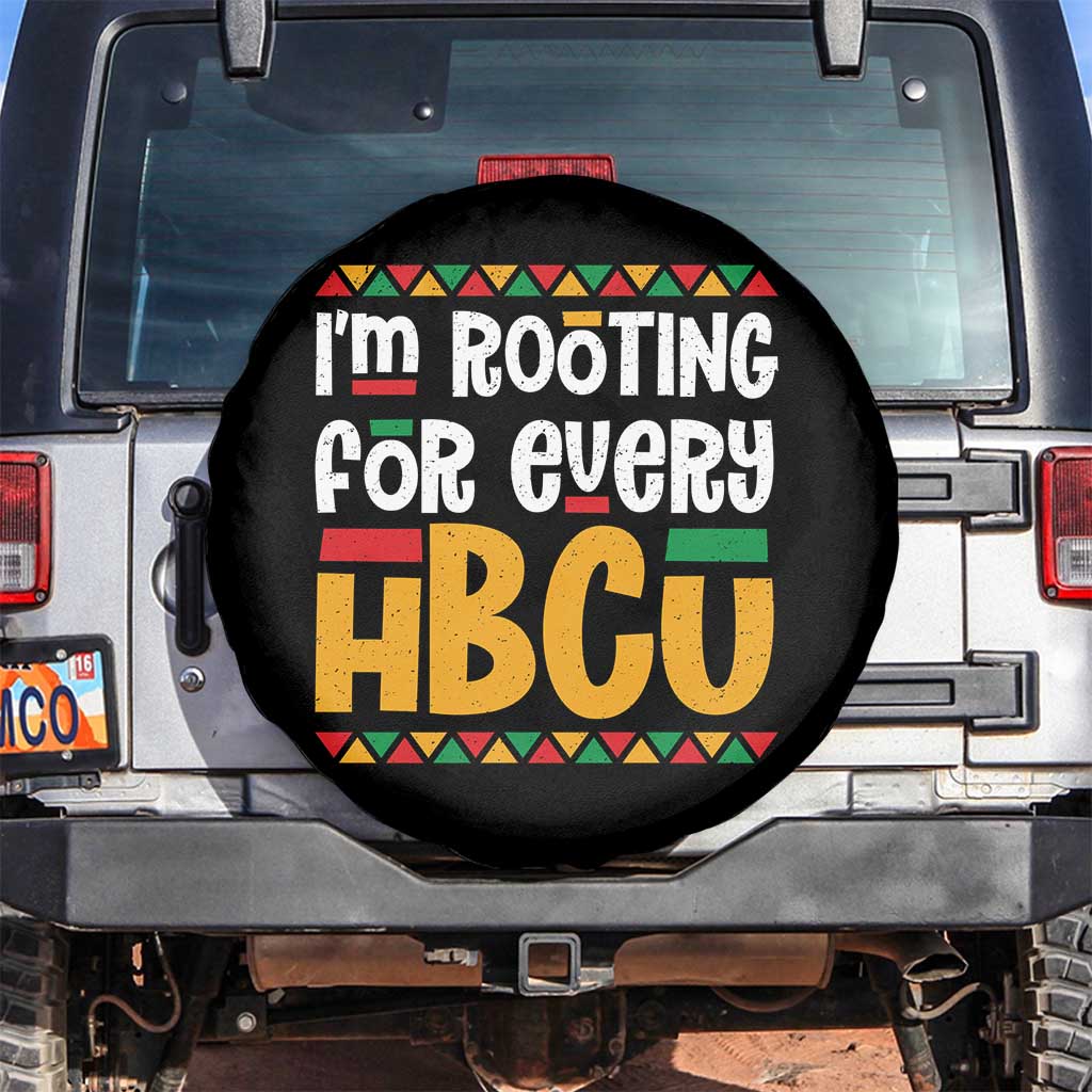 I’m Rooting for Every HBCU Spare Tire Cover Black Pride Support Alumni Students Culture Lovers