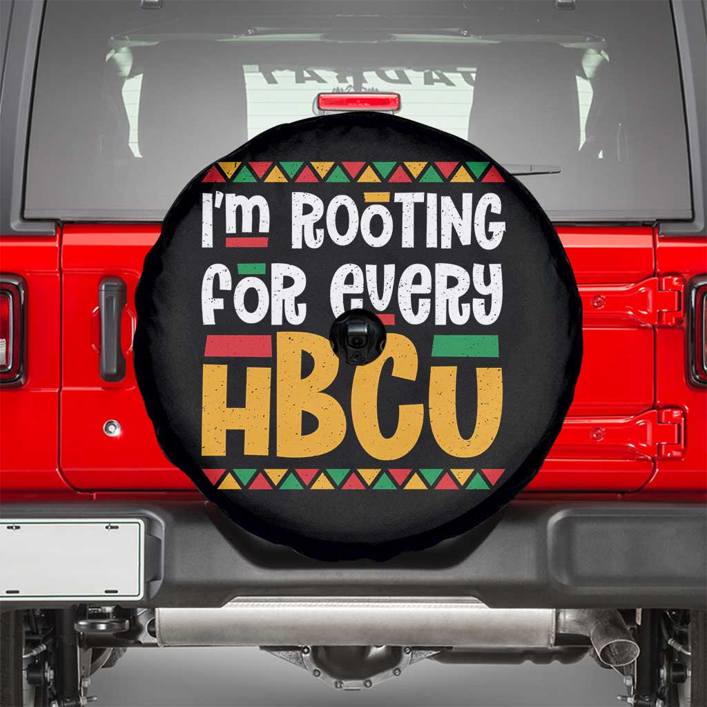 I’m Rooting for Every HBCU Spare Tire Cover Black Pride Support Alumni Students Culture Lovers