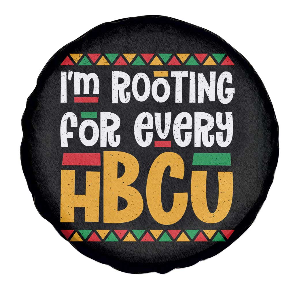 I’m Rooting for Every HBCU Spare Tire Cover Black Pride Support Alumni Students Culture Lovers