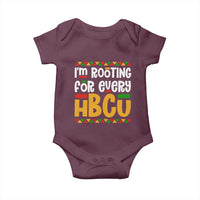 I’m Rooting for Every HBCU Baby Onesie Black Pride Support Alumni Students Culture Lovers