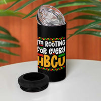 I’m Rooting for Every HBCU 4 in 1 Can Cooler Tumbler Black Pride Support Alumni Students Culture Lovers