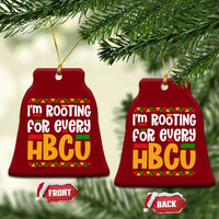 I’m Rooting for Every HBCU Ceramic Ornament Black Pride Support Alumni Students Culture Lovers